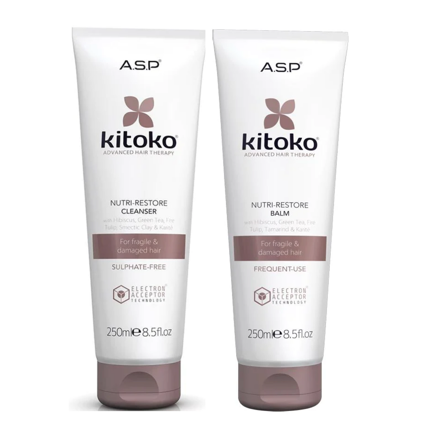 ASP Kitoko Nutri Restore Cleanser and Balm 250ml