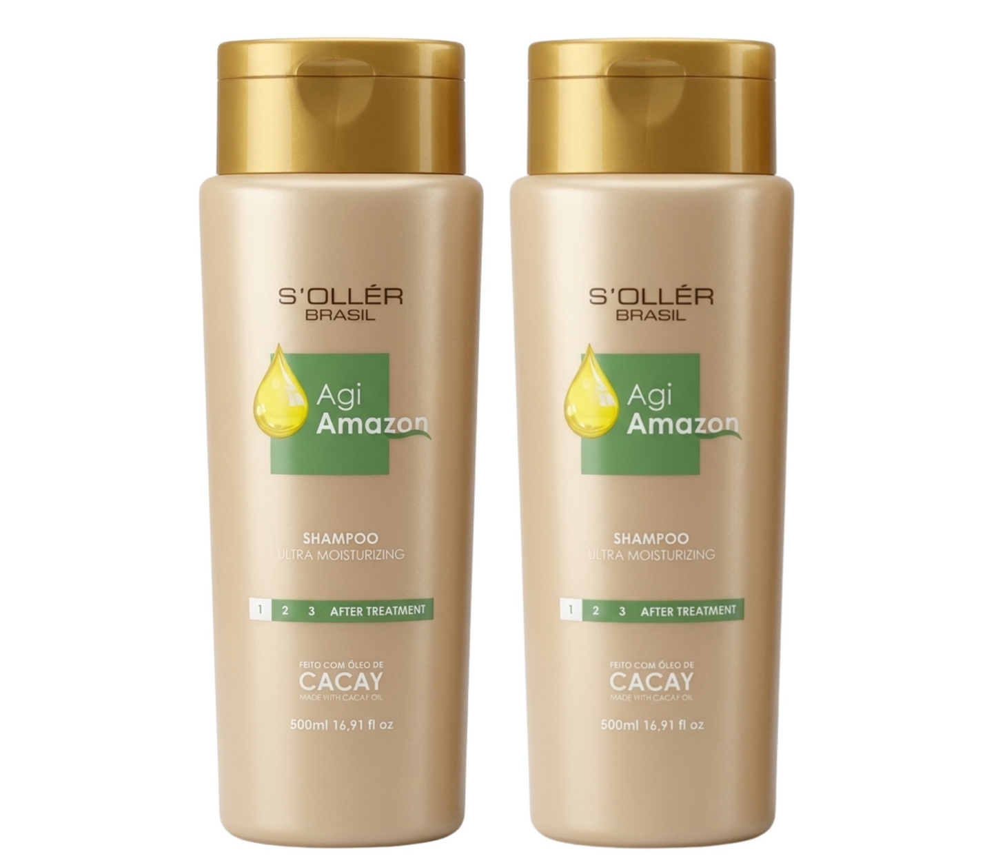 Agi Amazon Ultra Moisturizing Shampoo 500ml (2pc)