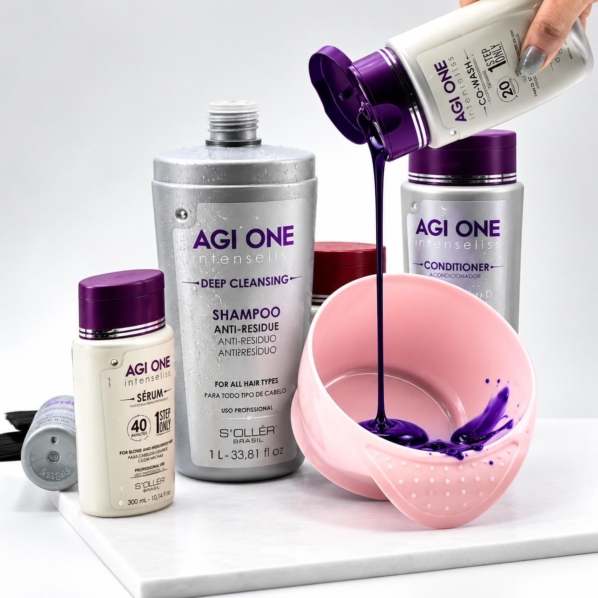 Agi One Intenseliss Co Wash Violet 250ml