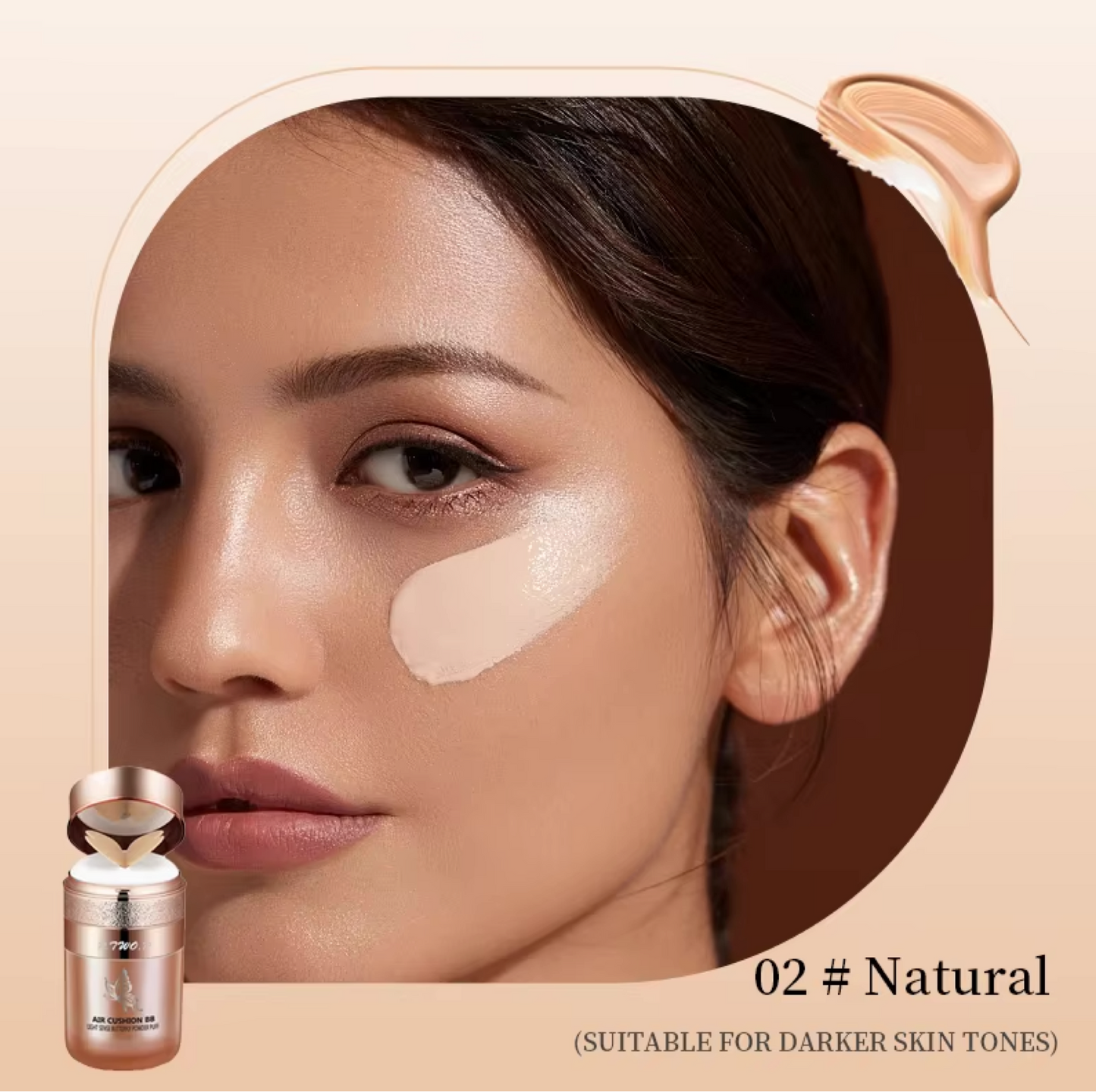 Air Cushion BB Cream Powder Puff 30ml