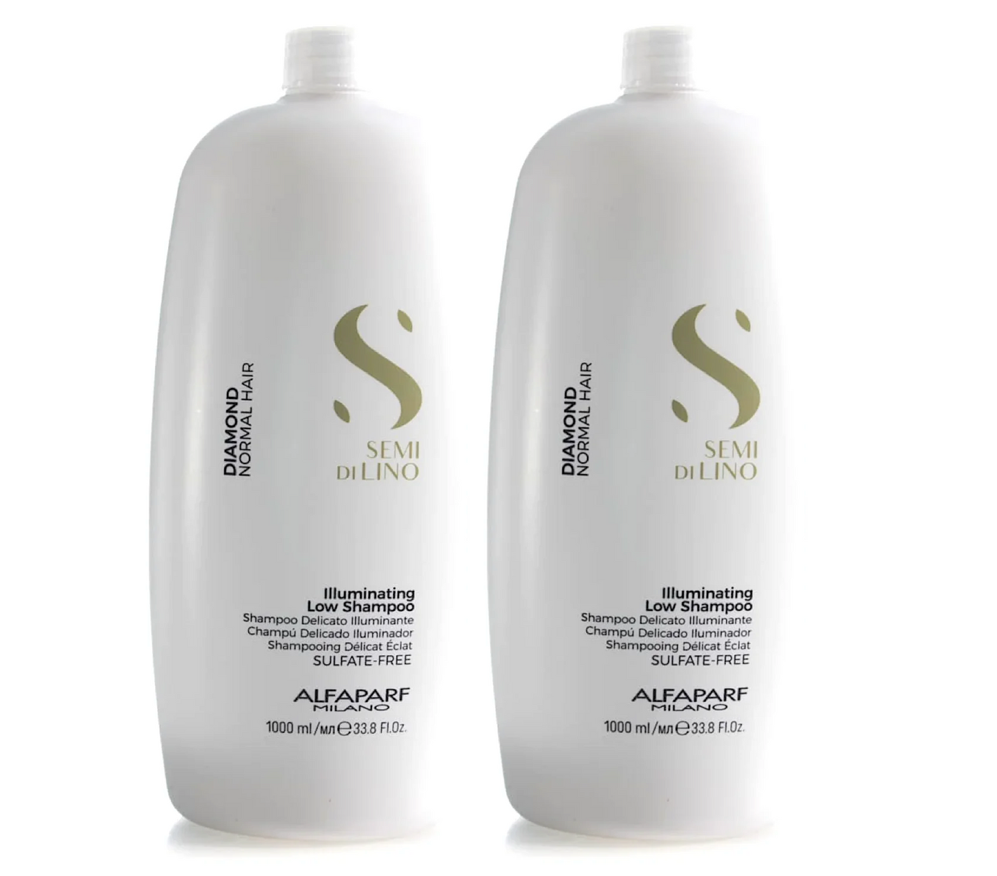 Alfaparf Milano Semi Di Lino Diamond Illuminating Low Shampoo 1000ml (2pc)