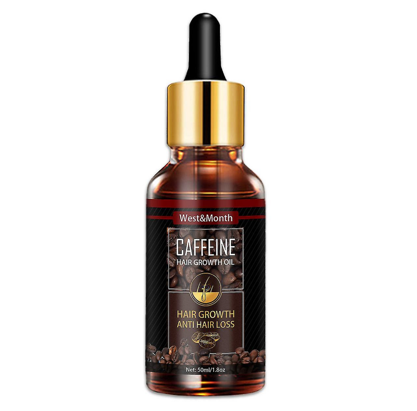 West & Month Caffeine Hair Growth Oil 50ml