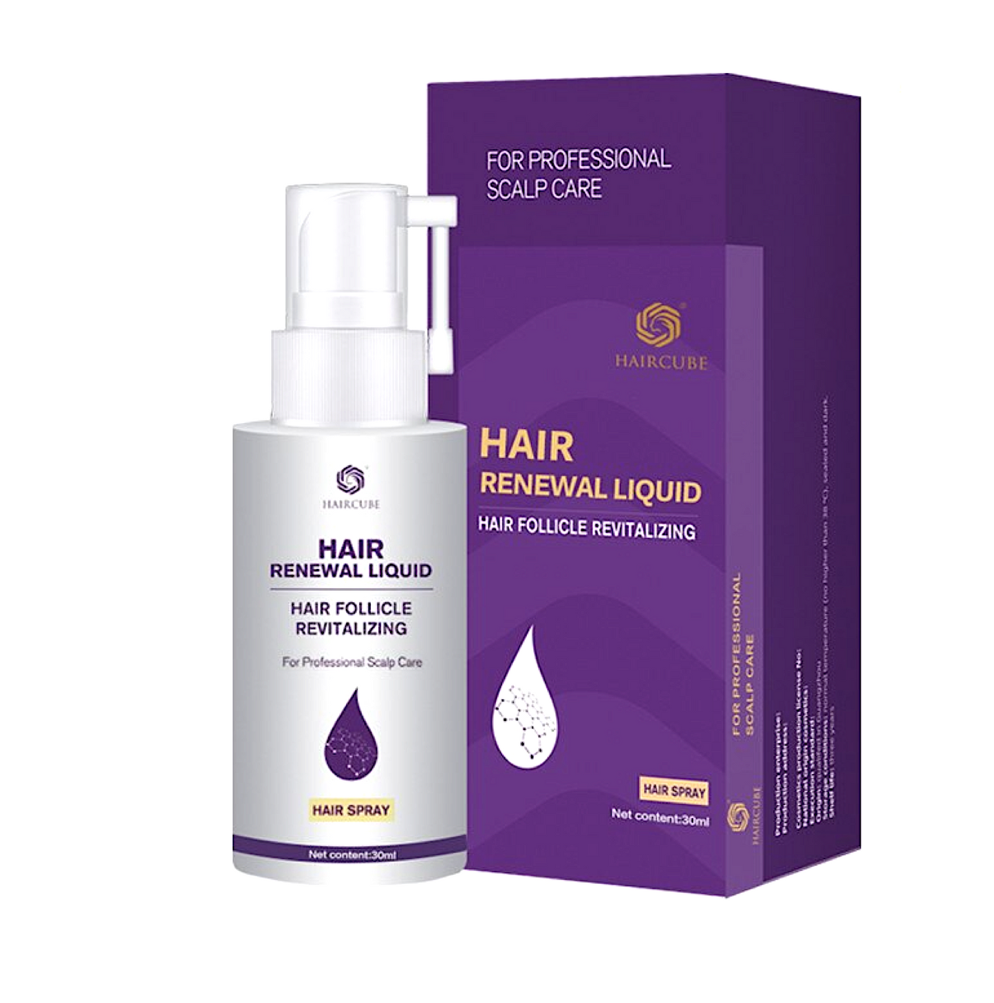 Haircube Hair Renewal Liquid Revitalizing Treatment Spray 30ml