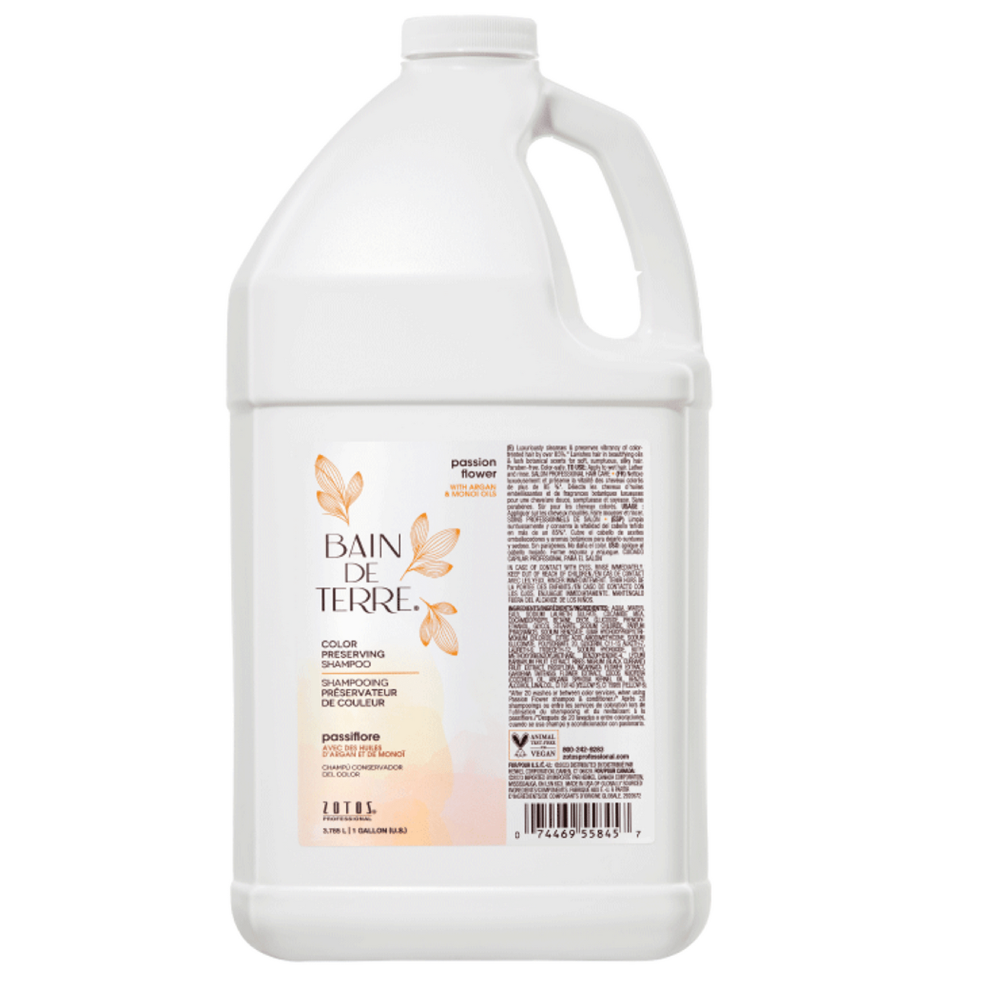 Bain de Terre Passion Flower Colour Preserving Shampoo 3.7L