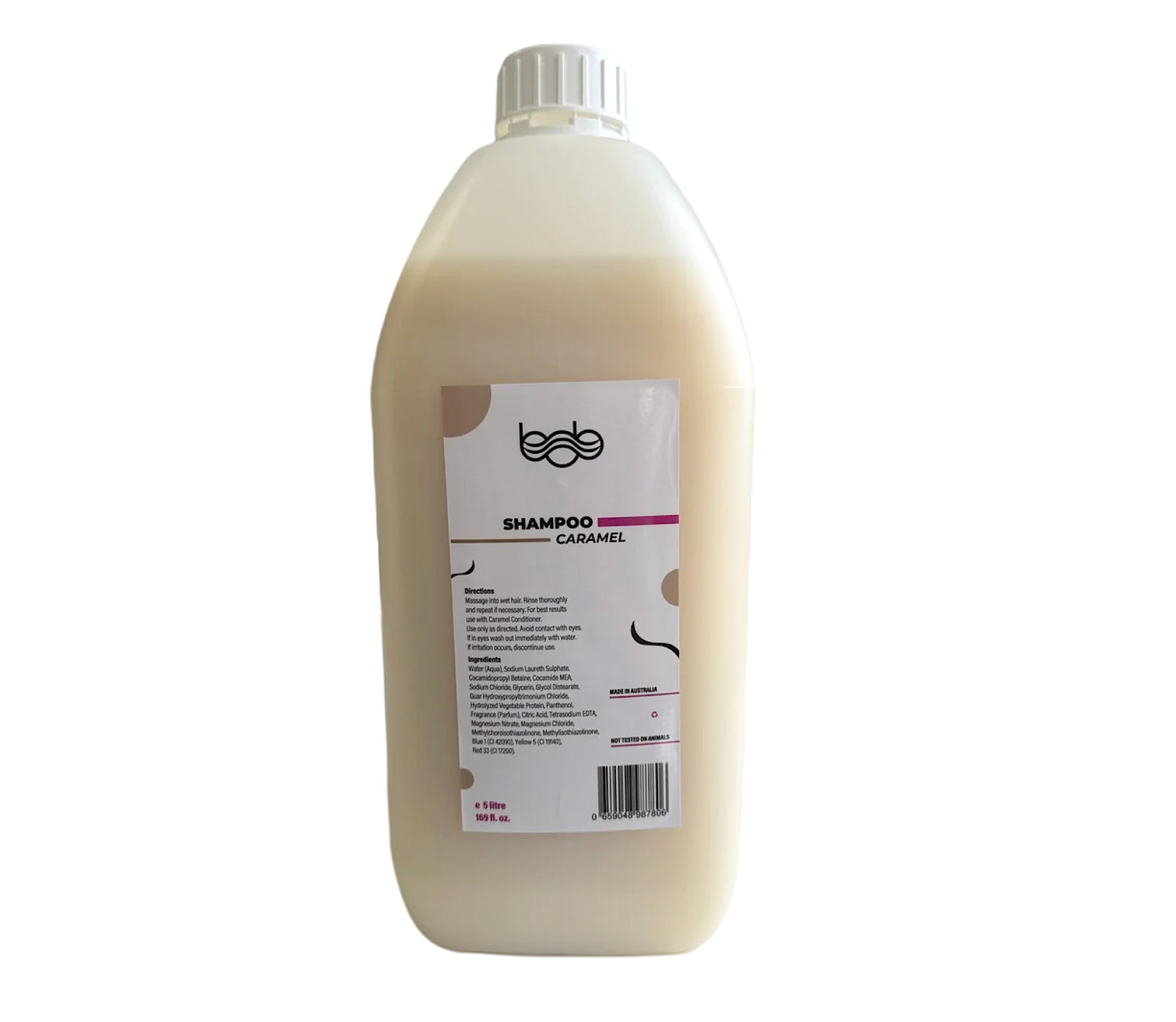 Bob Caramel Shampoo 5L