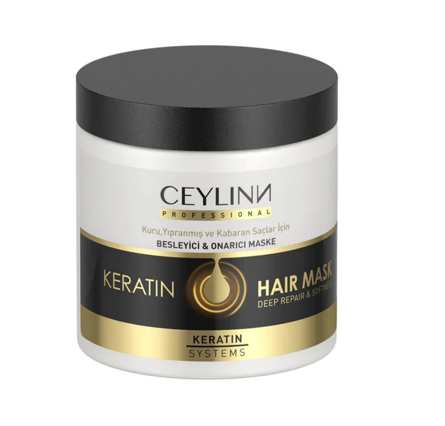 Ceylinn Keratin Smooth and Deep Repair Hair Mask 500ml