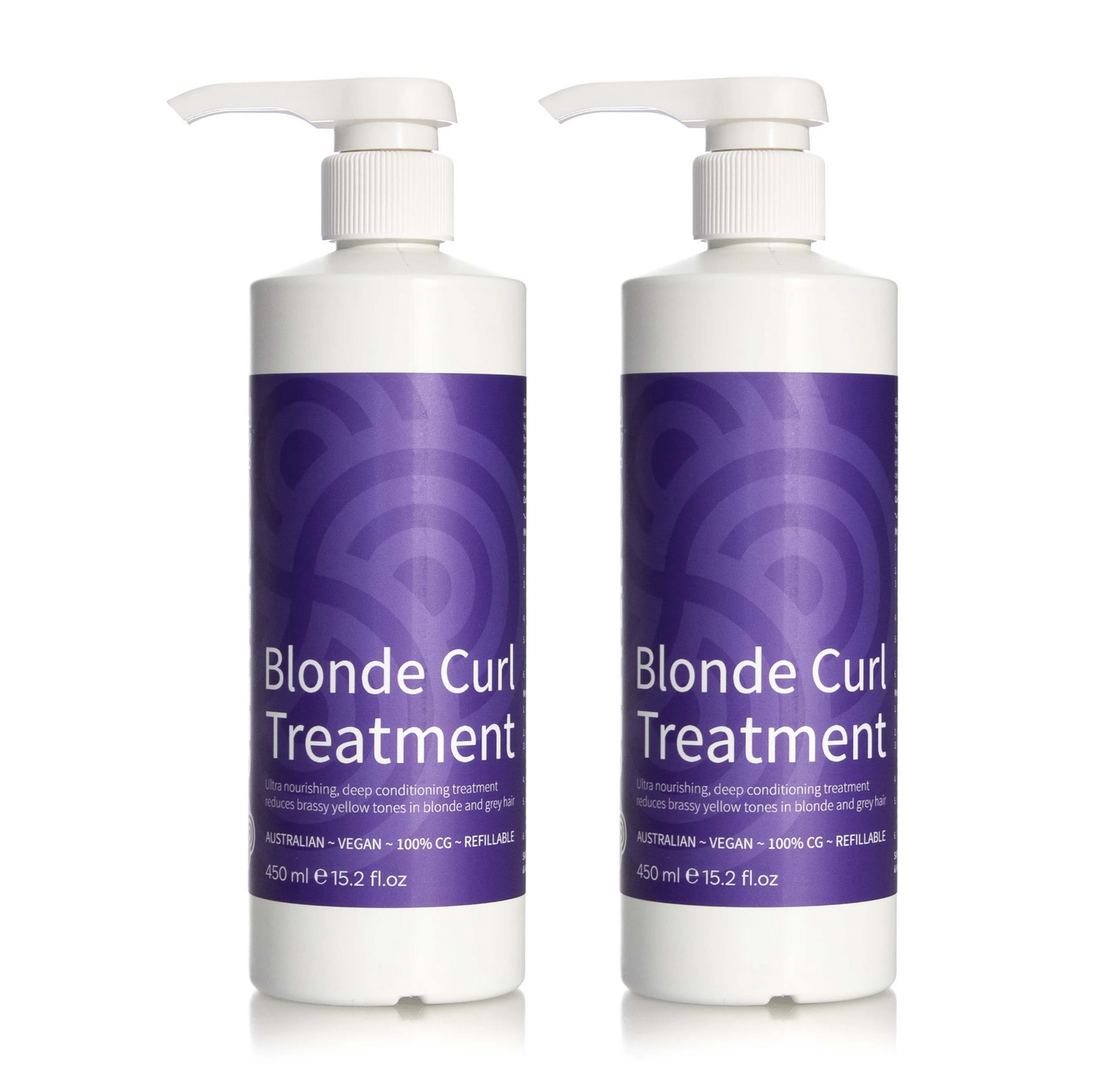 Clever Curl Blonde Curl Treatment 450ml (2pc)