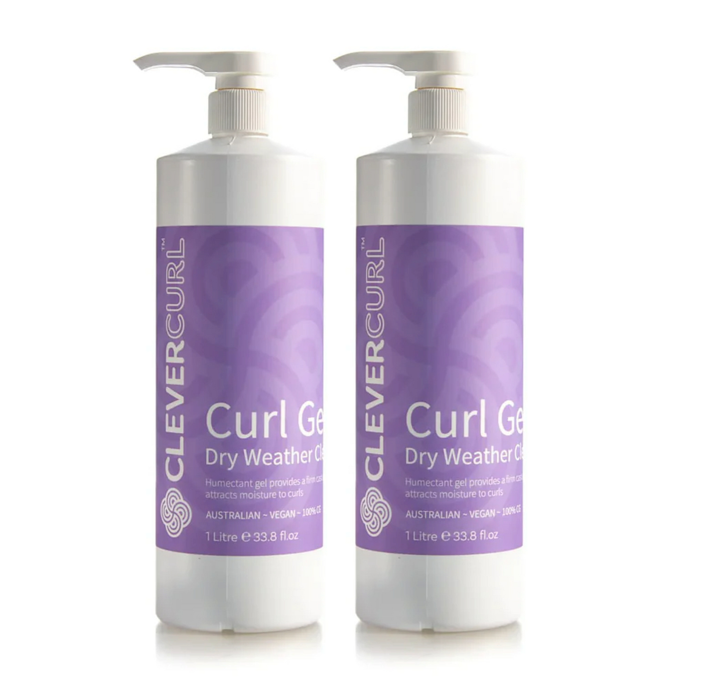 Clever Curl Dry Weather Curl Gel 1000ml (2pc)
