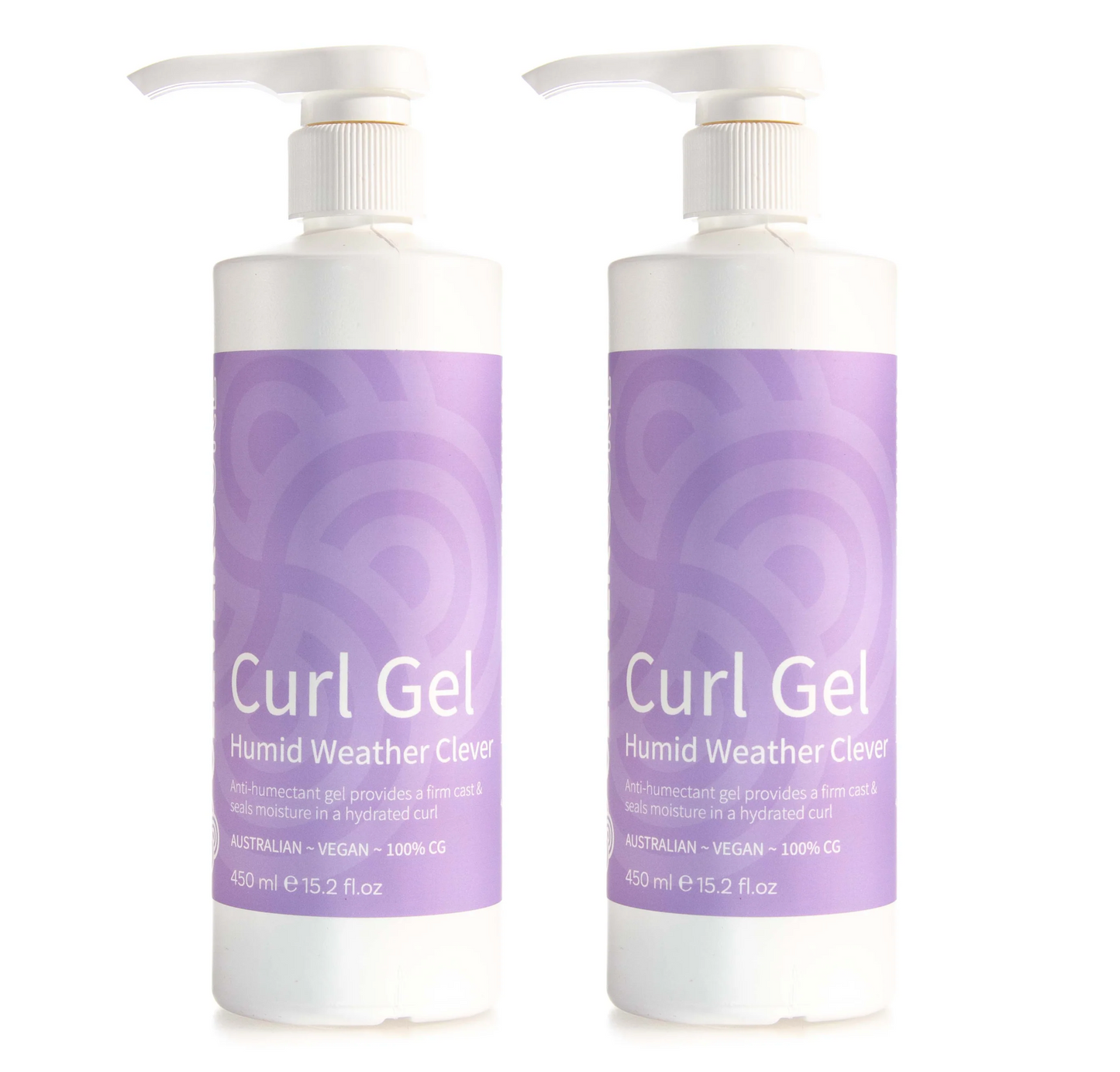 Clever Curl Humid Weather Curl Gel 450ml (2pc)