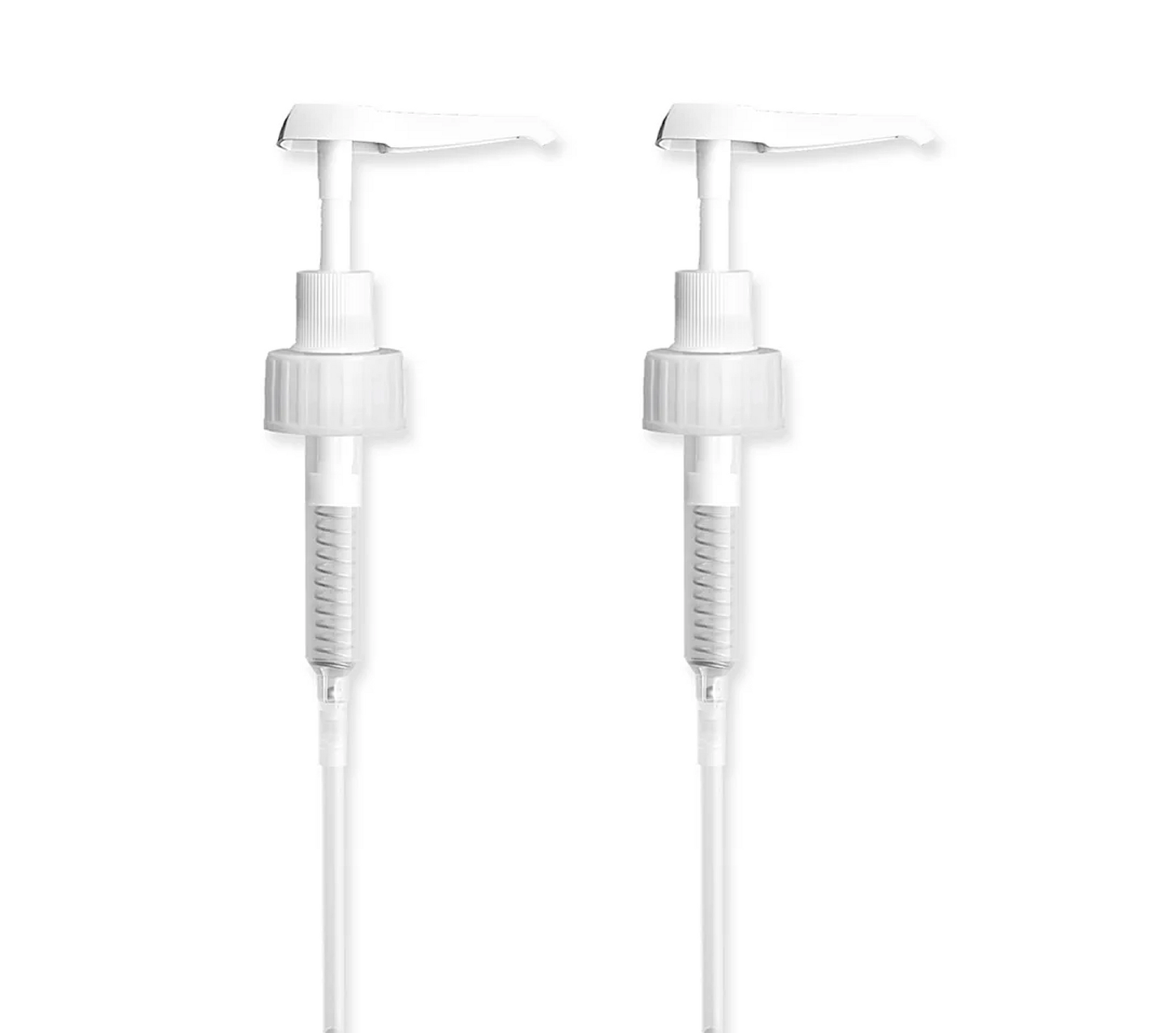 lever Curl Pump Bottle Dispenser Shampoo or Conditioner 5L (2 x PUMPS)