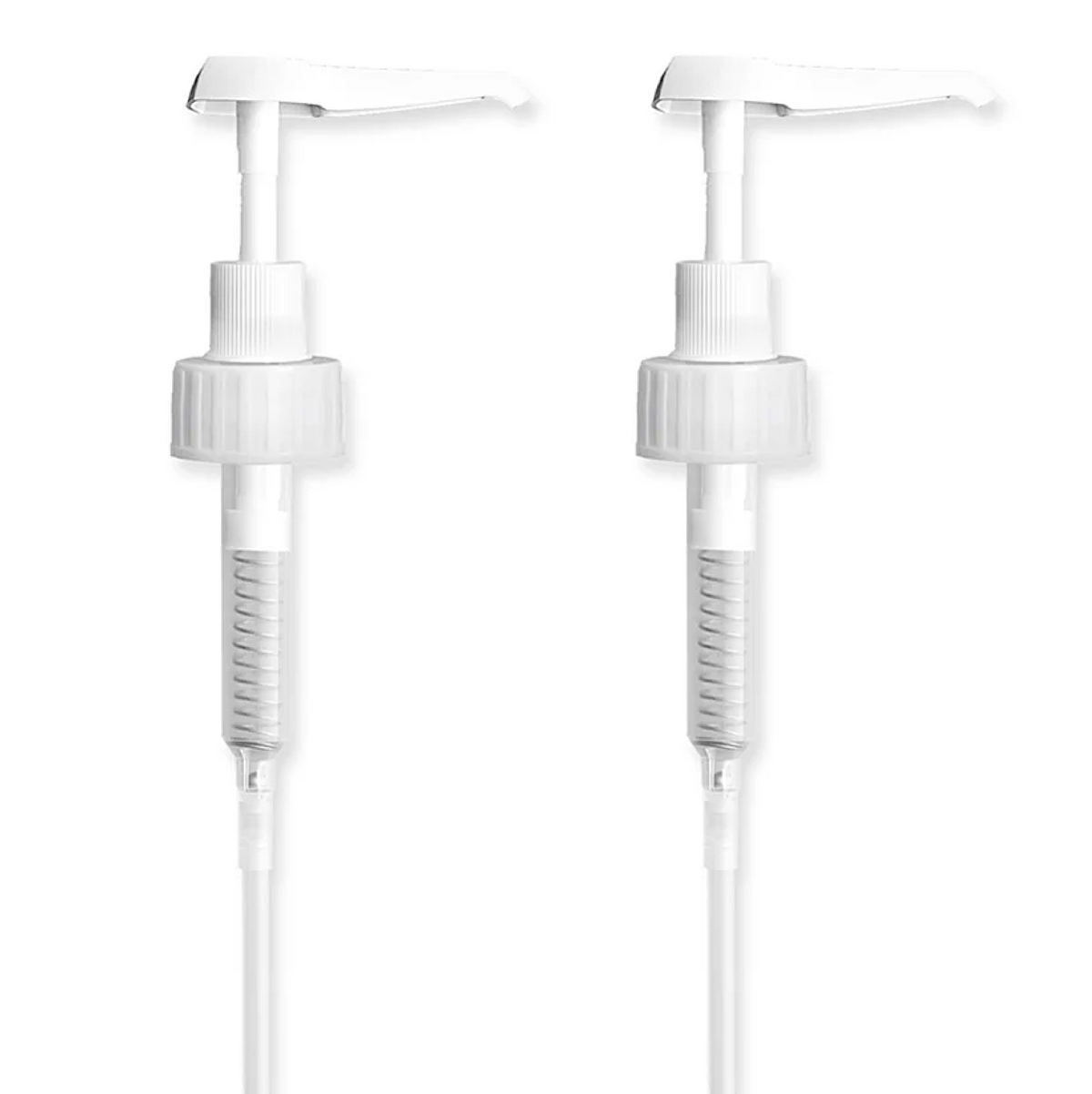 lever Curl Pump Bottle Dispenser Shampoo or Conditioner 5L (2 x PUMPS)