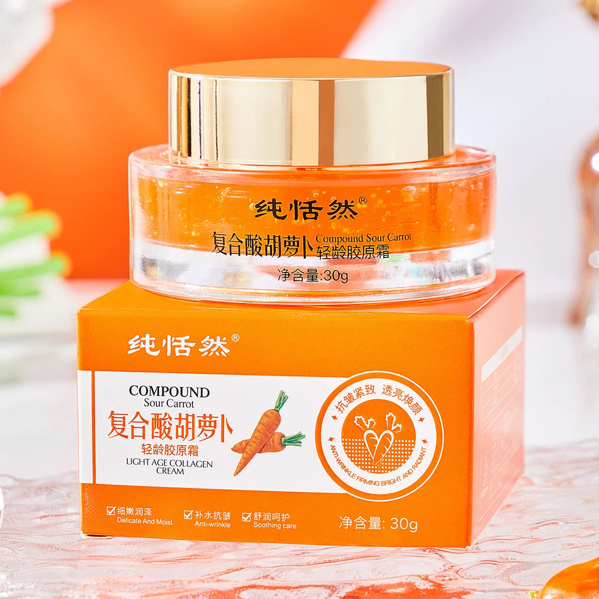 Compound Sour Carrot Light Age Collagen Cream 30g