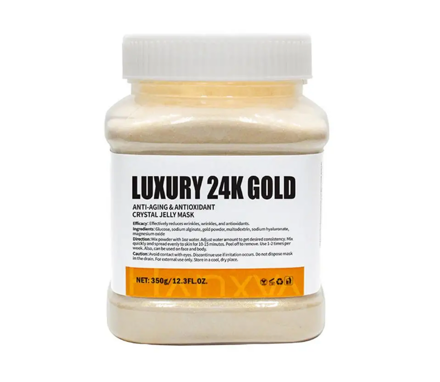 Crystal Jelly Mask Anti Aging Antioxidant Luxury 24K Gold Peel 350g