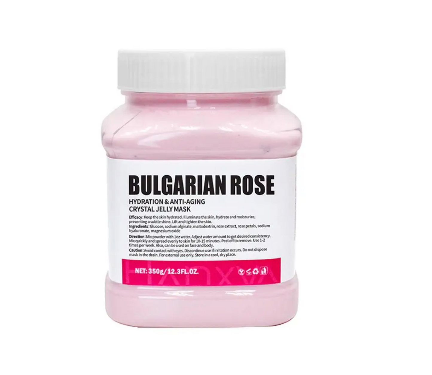 Crystal Jelly Mask Hydration and Anti Aging Bulgarian Rose Peel 350g