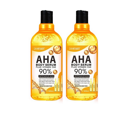 Dr Meinaier 90% Intensive AHA Body Serum Vitamin C & E 500ml (2pc)