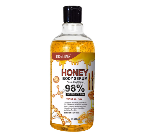 Dr Meinaier Honey Body Serum Plus Glutathone 98% Intensive AHA 500ml