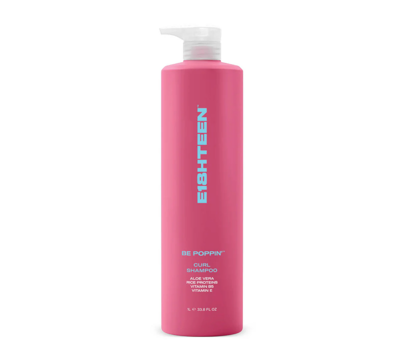 E18HTEEN Be Poppin Curl Shampoo 1000ml