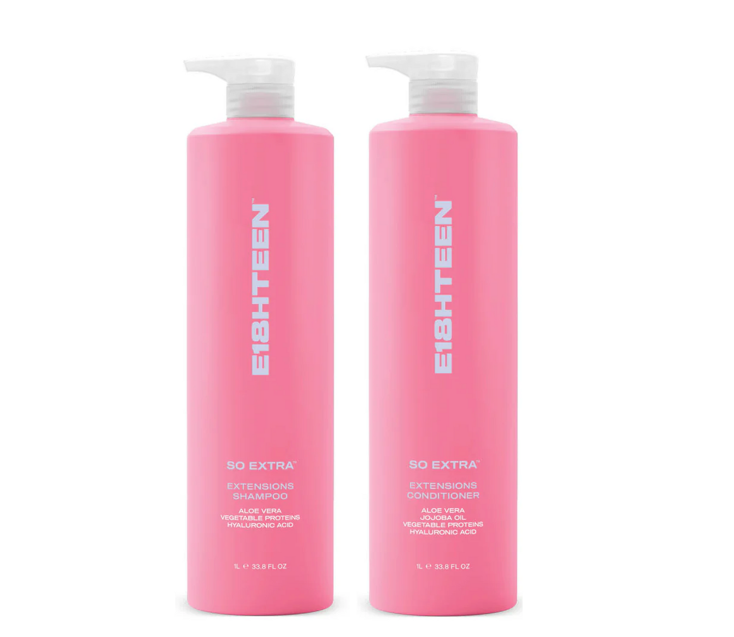E18HTEEN So Extra Extensions Shampoo and Conditioner 1000ml