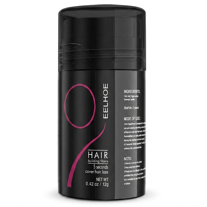 Eelhoe Hair Building Fibers 12g Black