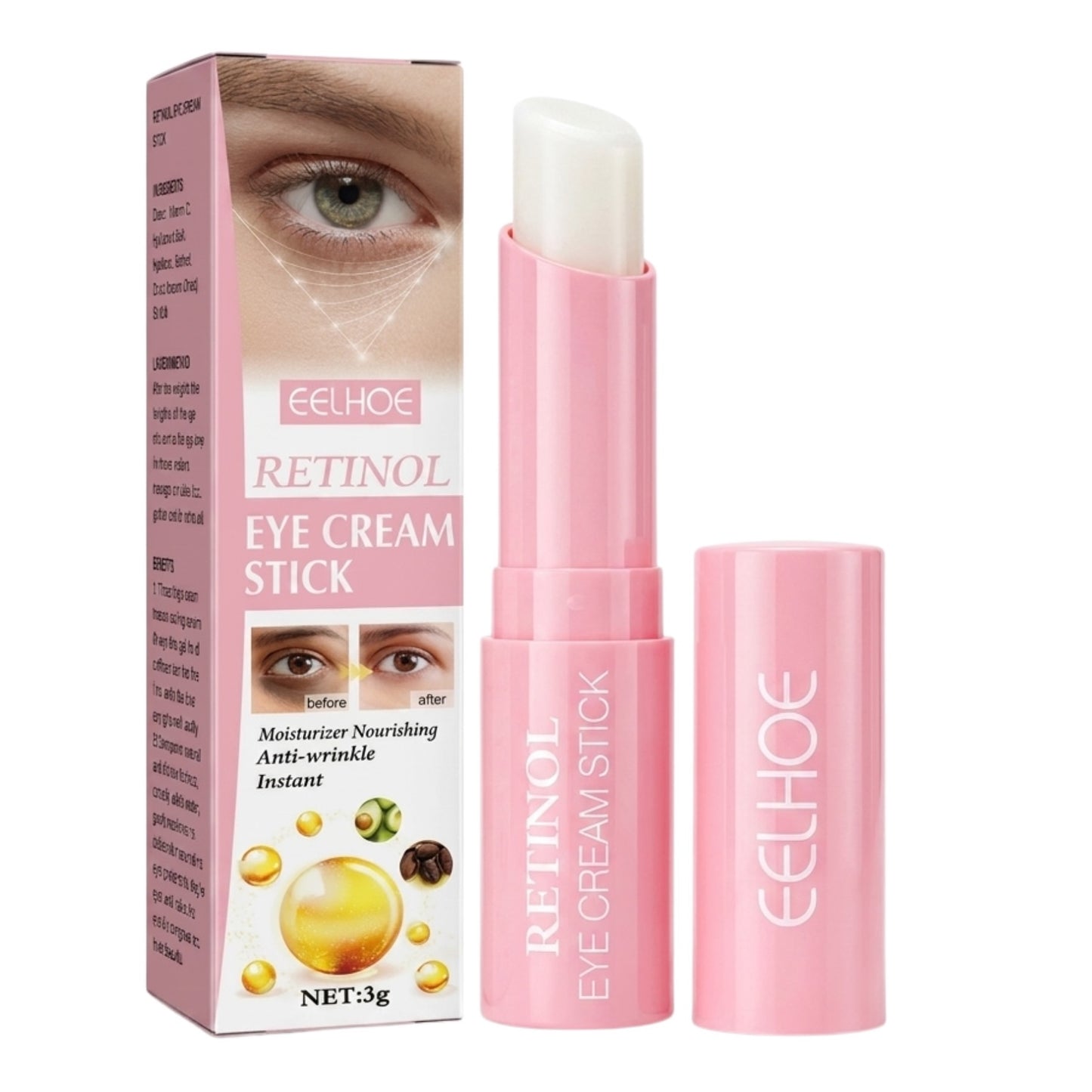 Eelhoe Retinol Instant Eye Cream Stick 3g