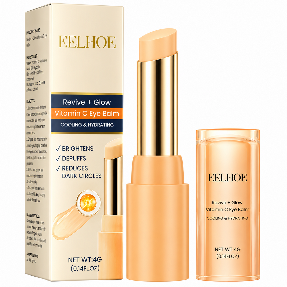 Eelhoe Revive and Glow Vitamin C Eye Balm 4g