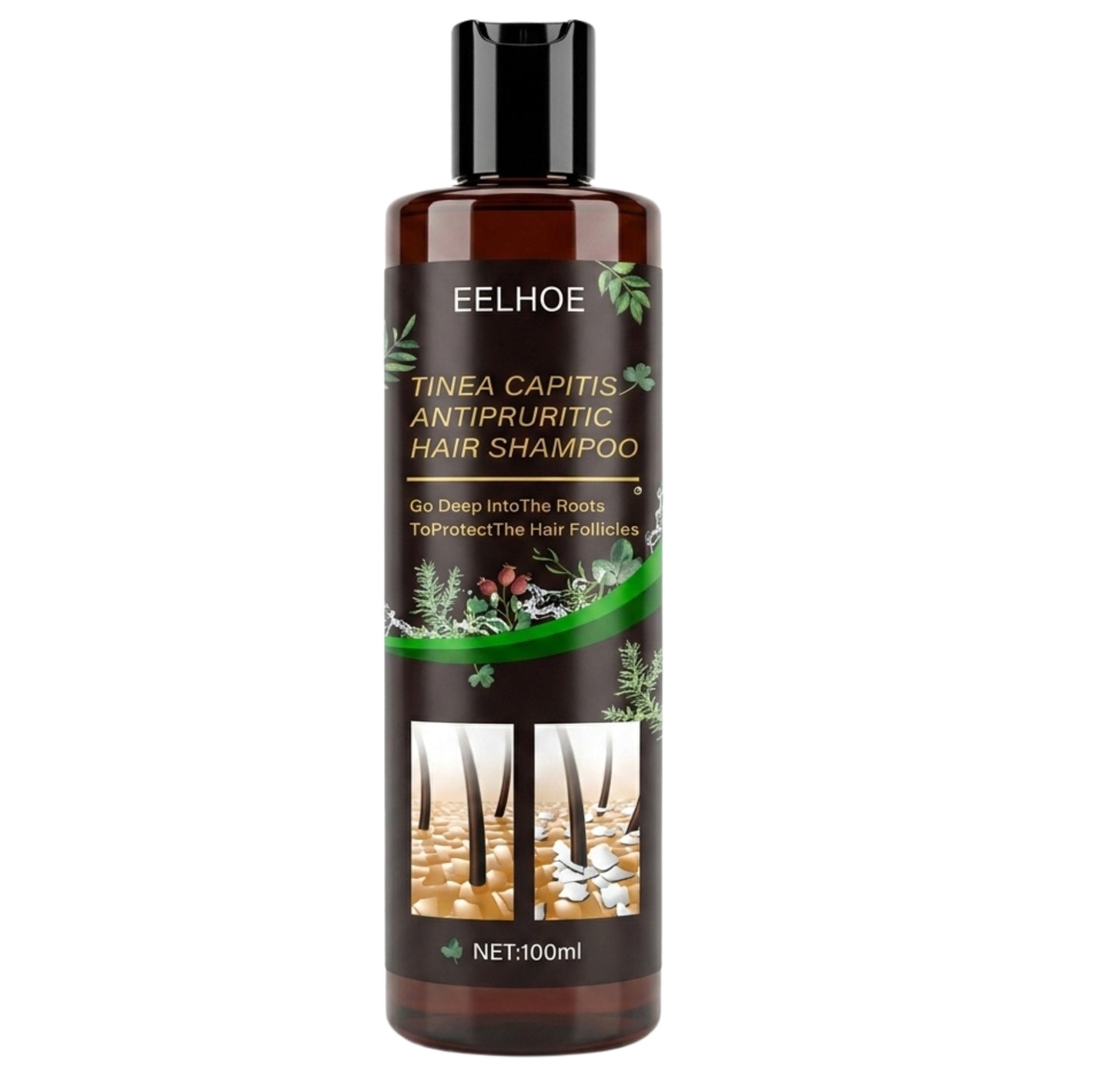 Eelhoe Tinea Anti Dandruff Hair Shampoo 100ml