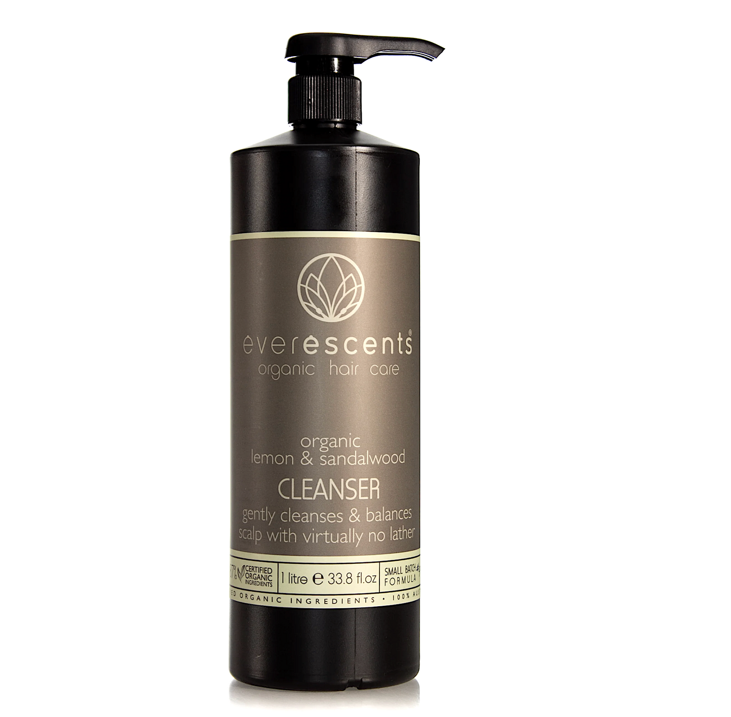 Everescents Organic Lemon & Sandalwood Cleanser 1000ml
