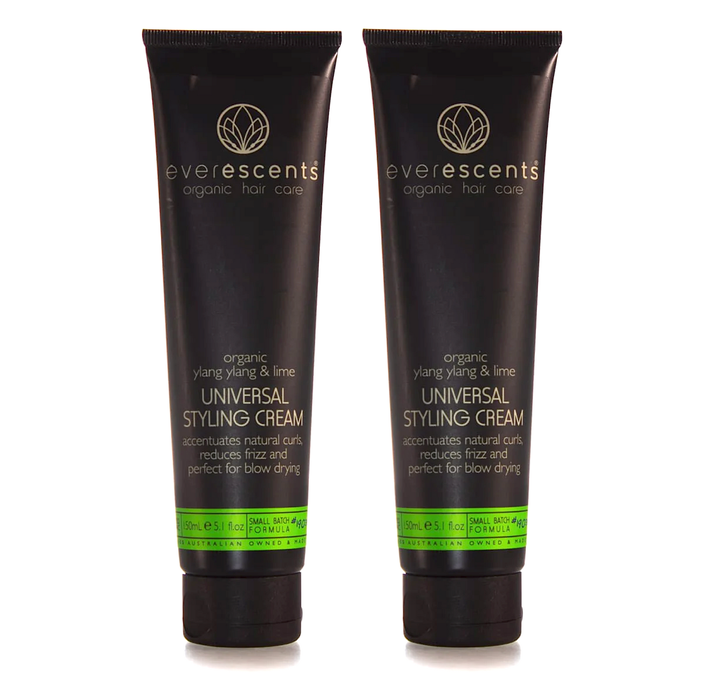 Everescents Organic Universal Styling Cream Ylang Yang 150ml (2pc)