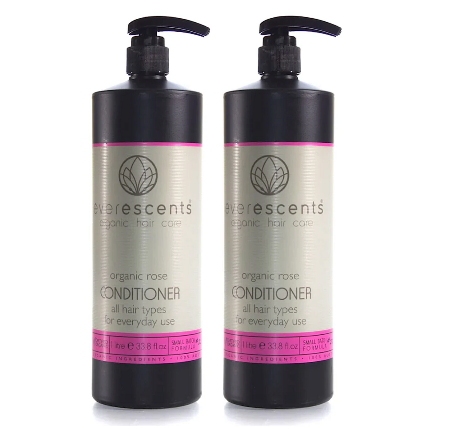 Everescents Organic Rose Hair Growth Conditioner 1000ml (2pc)