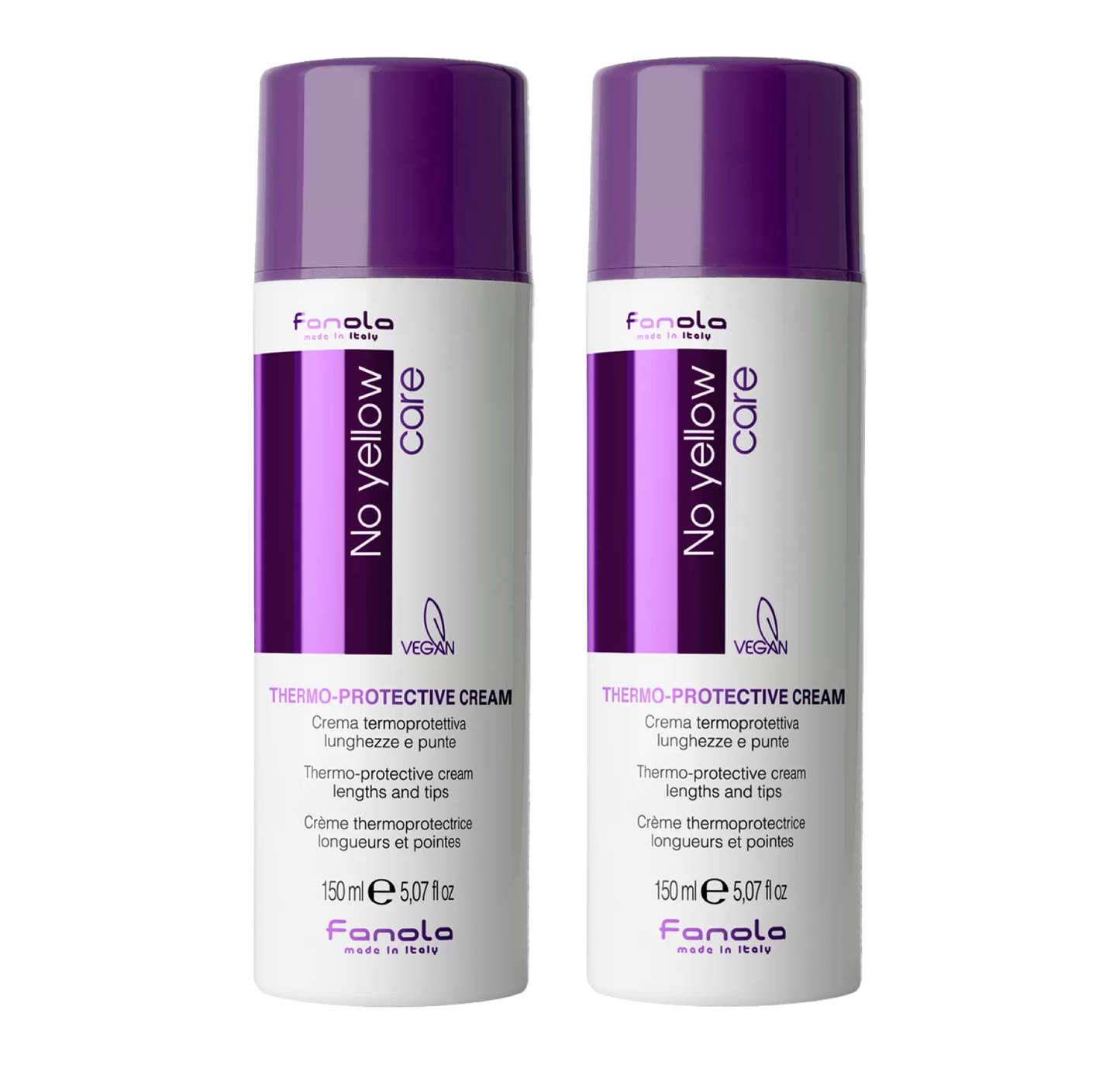 Fanola No Yellow Care Thermo Protective Cream 150ml (2pc)