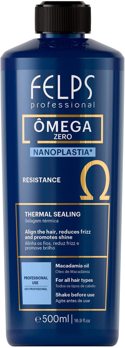Felps Professional Thermal Sealing Omega Zero Unique Nanoplastia Resistance 500ml