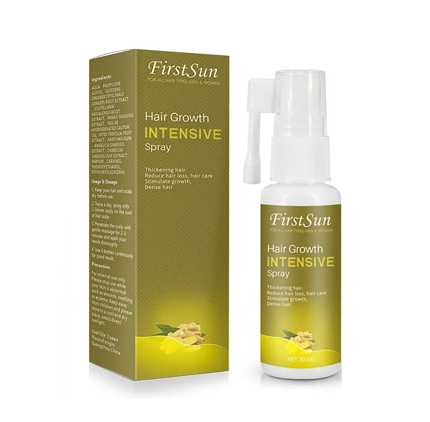 First Sun Hair Growth Intensive Spray 30ml