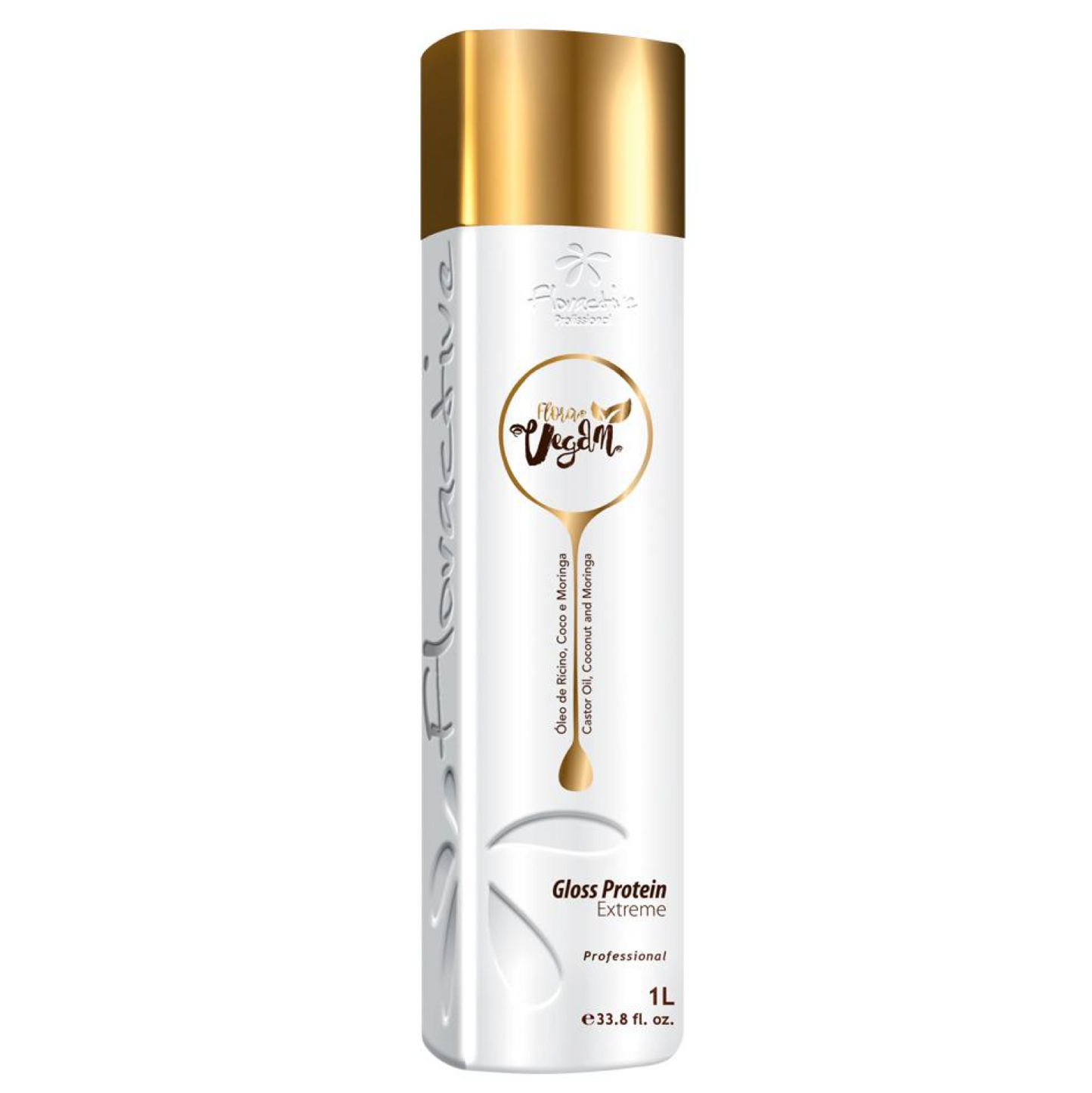 Floractive Flora Vegan Brazilian Gloss Protein Extreme Smoothing 1000ml