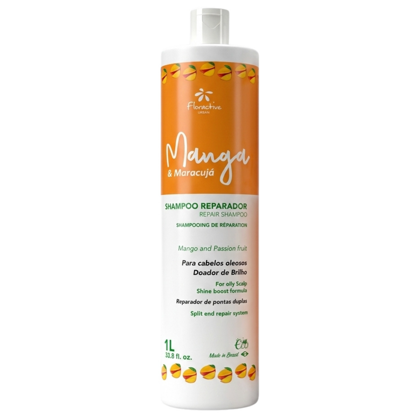 Floractive Manga Mango & Passion Fruit Repair Shampoo 1000ml