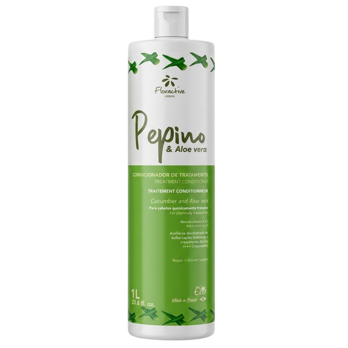 Floractive Pepino Cucumber & Aloe Vera Hair Growth Conditioner 1000ml