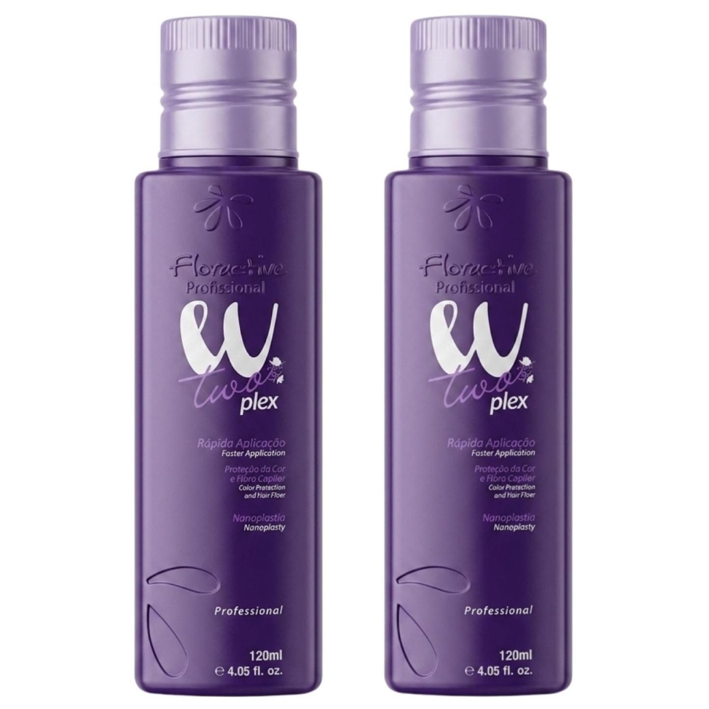 Floractive W Two Plex Nanoplasty Straightening Treatment 120ml (2pc)