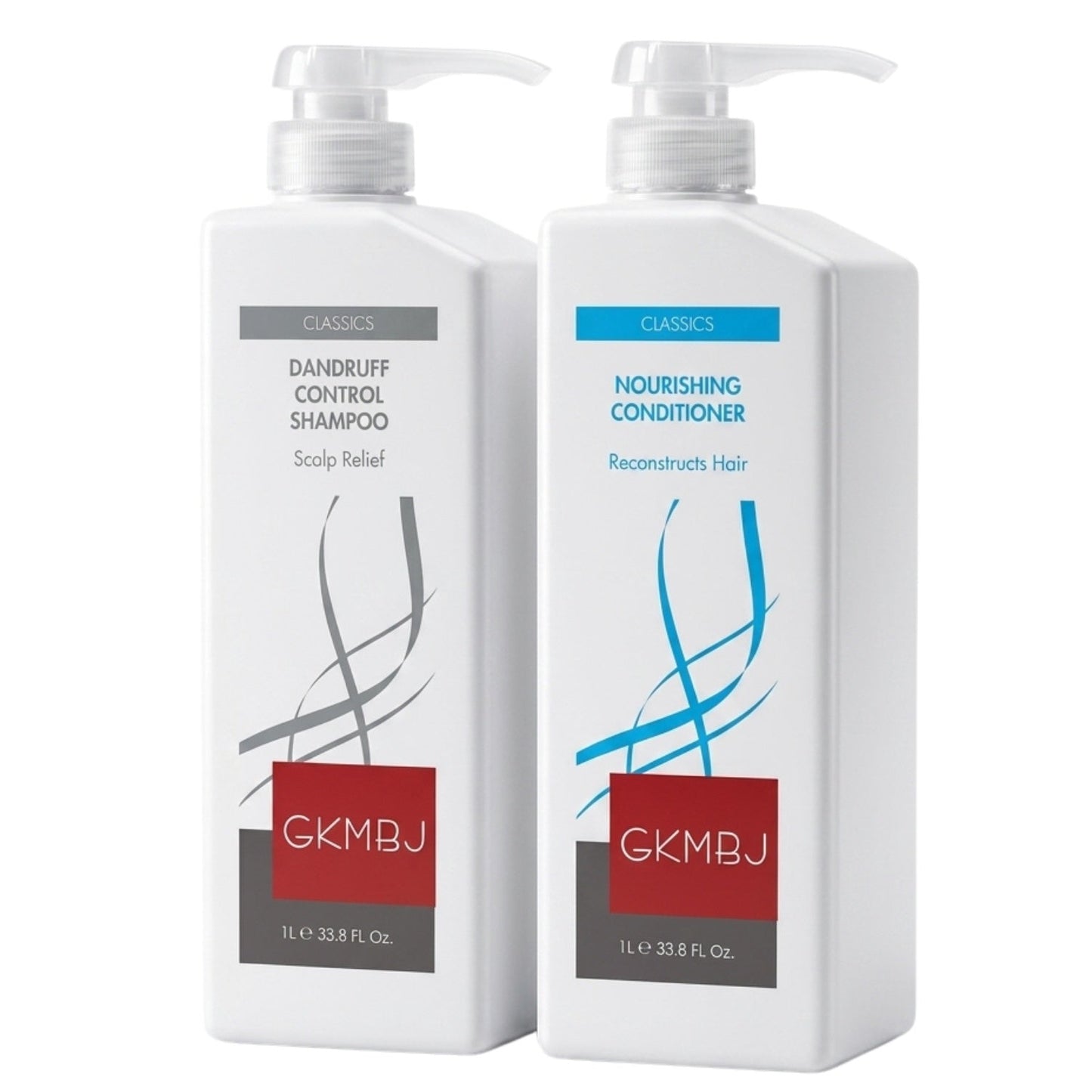 GKMBJ Dandruff Shampoo and Nourishing Conditioner 1000ml