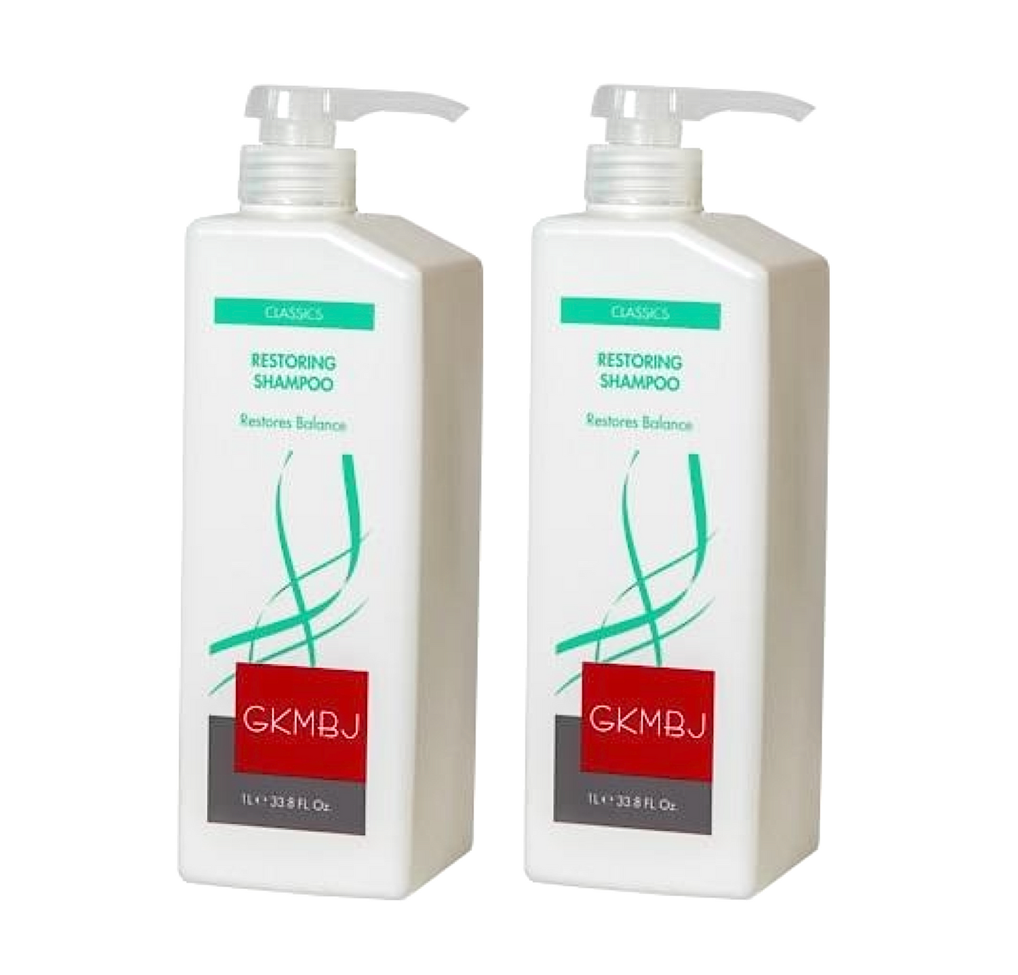GKMBJ Restoring Hair Growth Shampoo 1000ml (2pc)