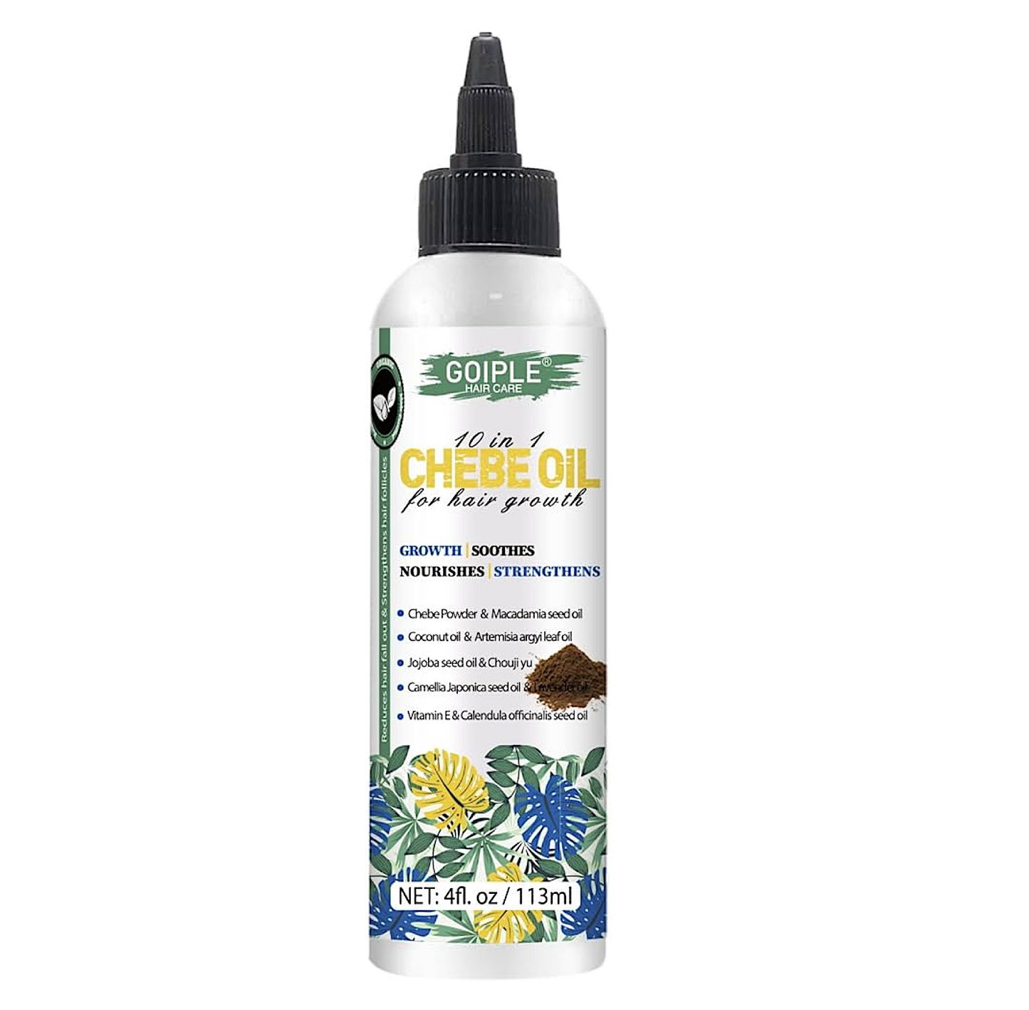 Goiple 10 In 1 Chebe Oil For Hair Growth 113ml