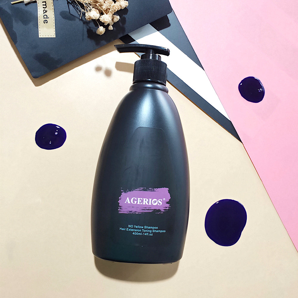 Agerios No Yellow Toning Shampoo 400ml