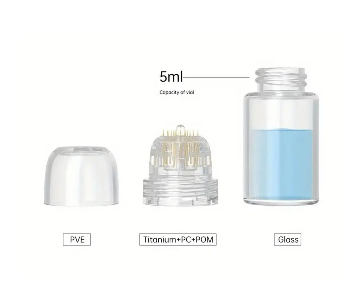 Hydra Derma Stamp Titanium Microneedling Tool