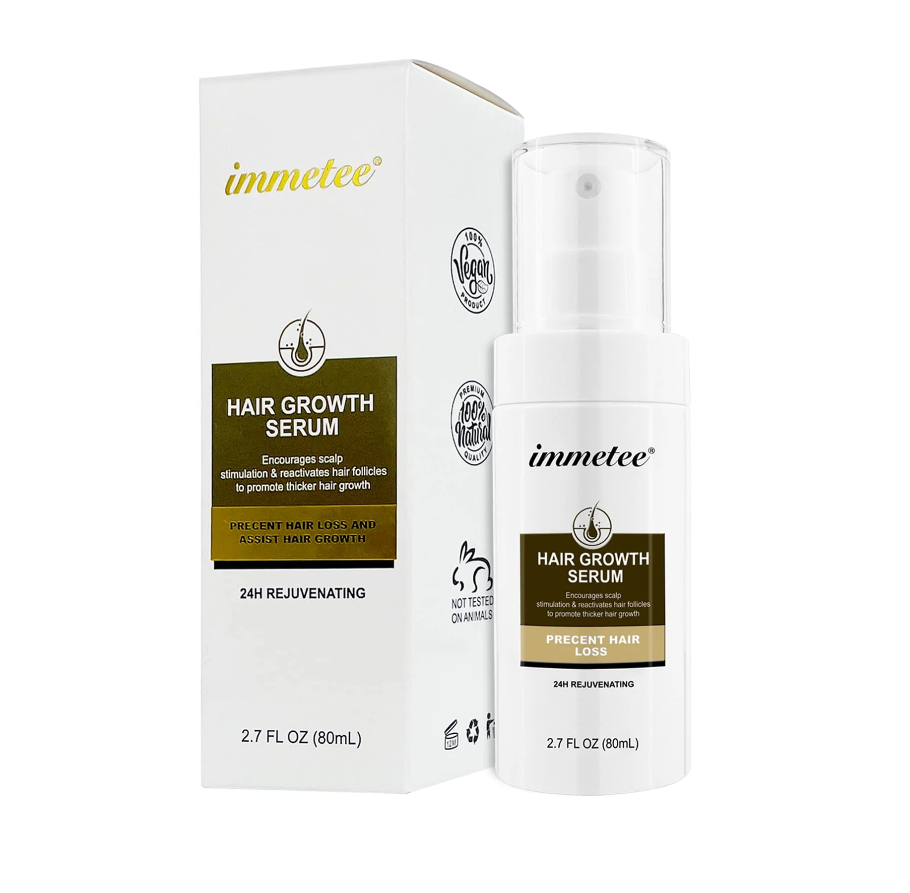 Immetee Hair Growth Serum 80ml