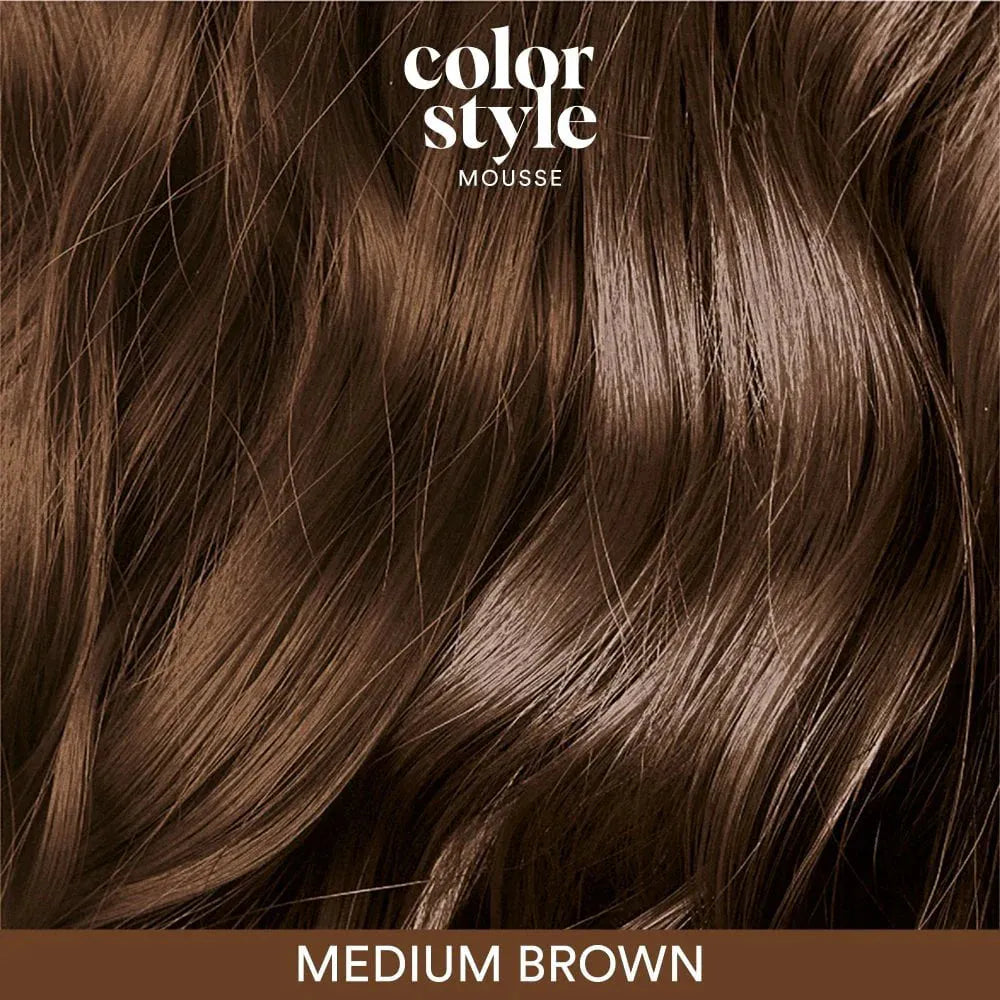 Indola Colour Style Mousse Medium Brown 200ml (2pc)