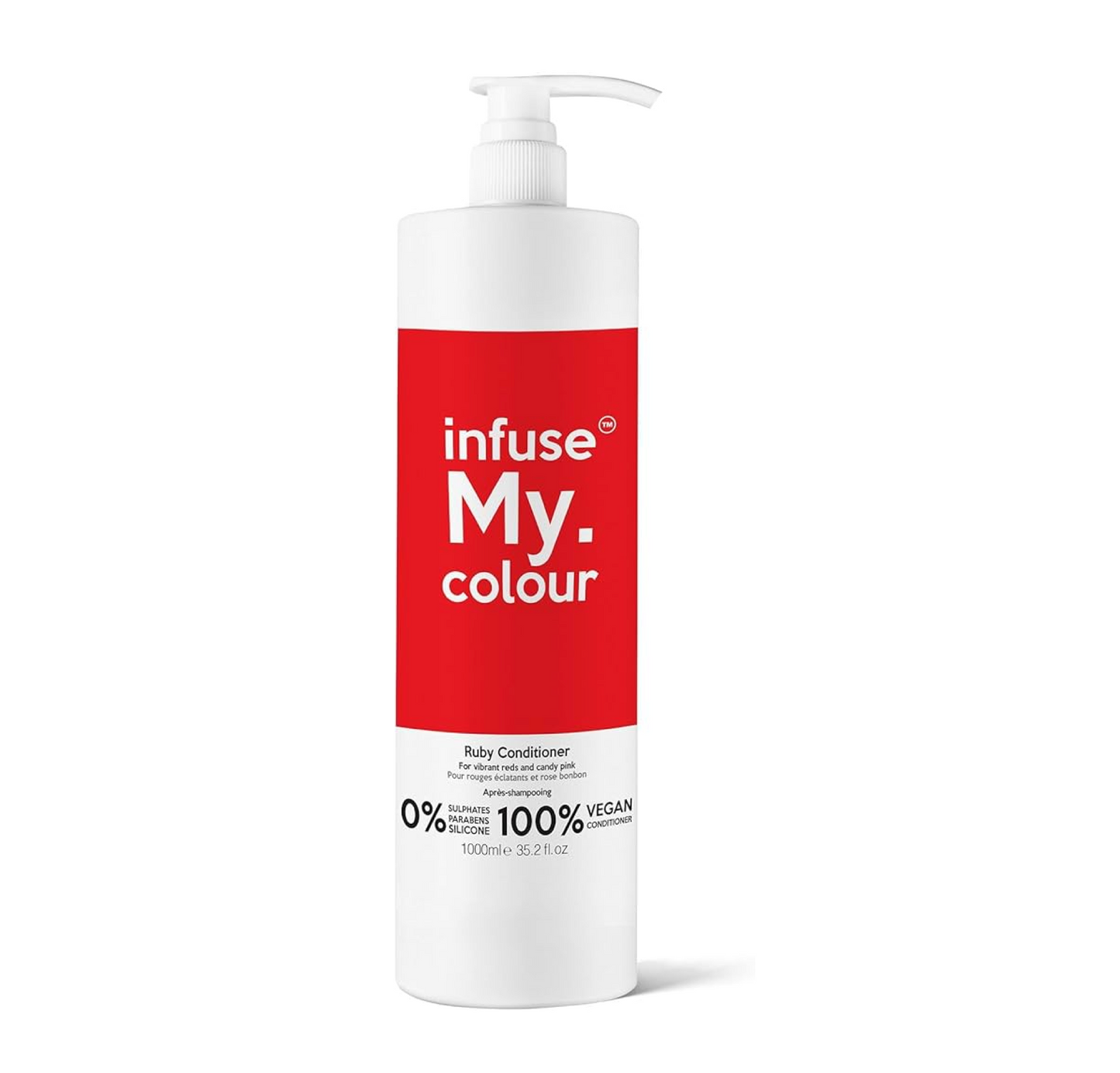 Infuse My Colour Ruby Red Candy Pink Conditioner 1000ml
