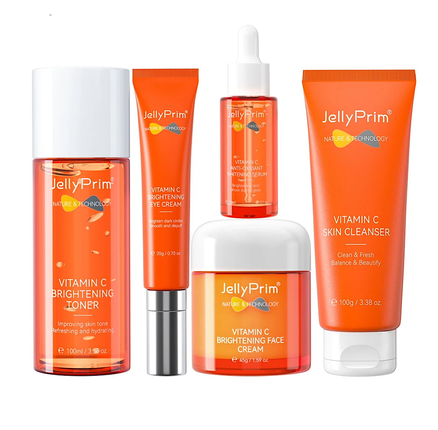 Jelly Prim Vitamin C Skin Brightening 5pc Pack