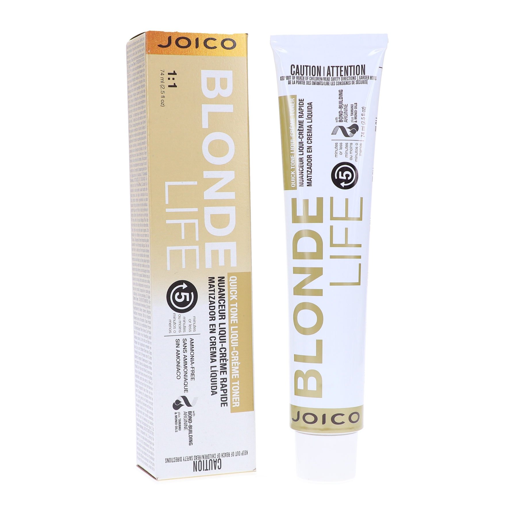 Joico Blonde Life Quick Tone Creme Toner 74ml Everything Keratin