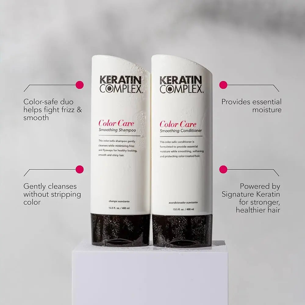 Keratin Complex Color Care Smoothing Shampoo and Conditioner 400ml