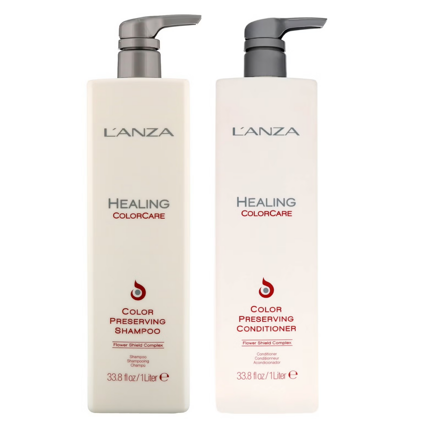 L'Anza Healing ColorCare Color Preserving Shampoo and Conditioner 1000ml