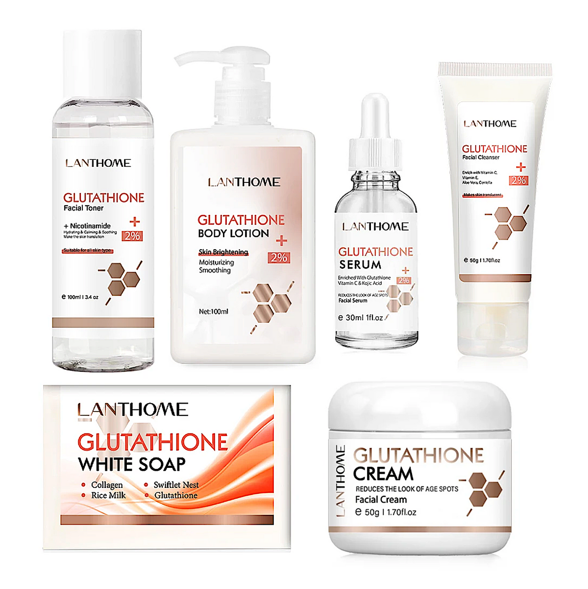 Lanthome Glutathione Facial Pack