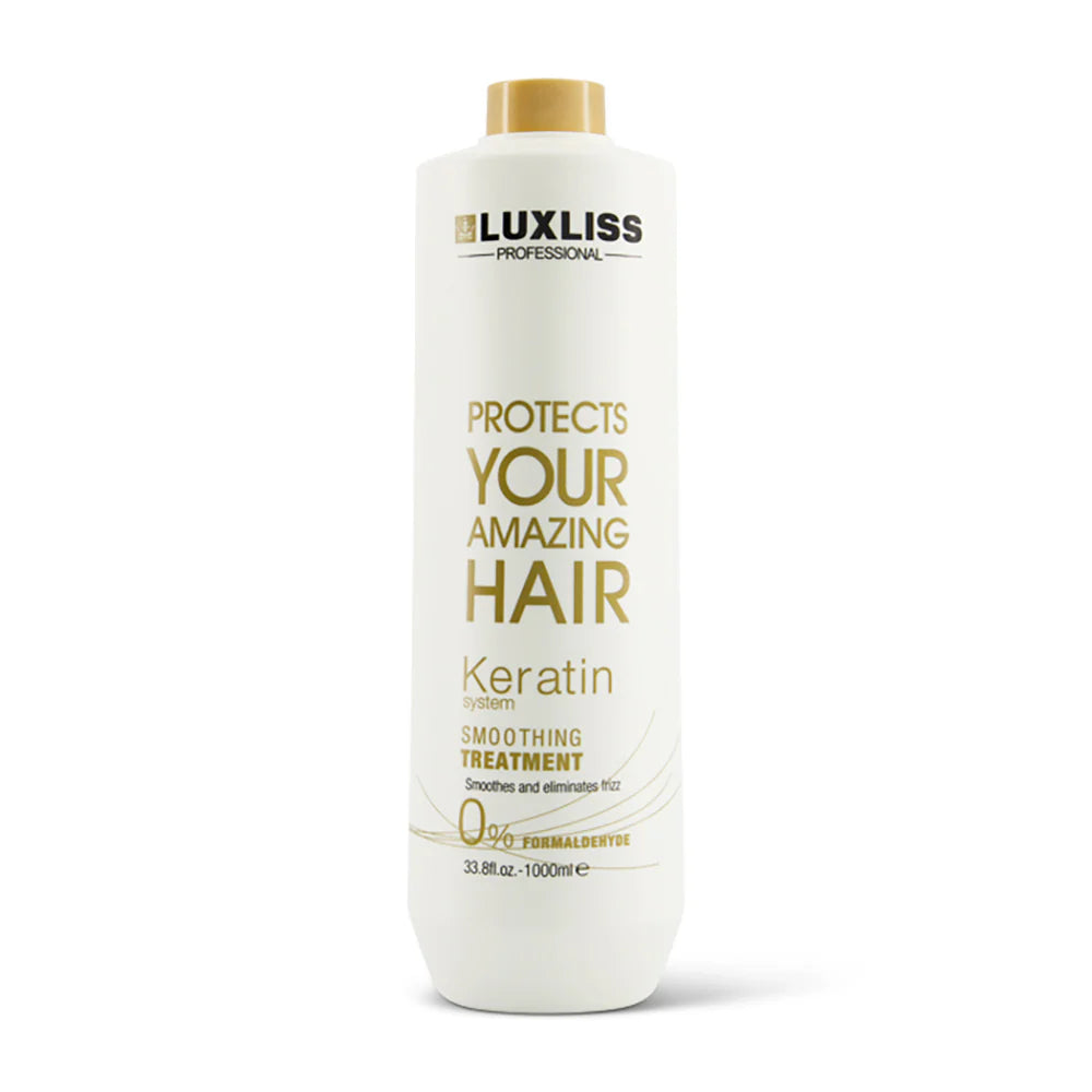 Luxliss Keratin Smoothing Treatment 0% Formaldehyde 1000ml